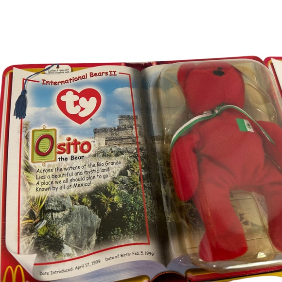 1999 TY BEANIE BABIES Set Of 7 Mixed Bears McDonald House And McDonald’s In Pkg - Picture 11 of 16